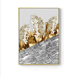 TPFLiving Leinwandbild Kunstdruck - Nordic Art
