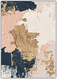 TPFLiving Luxus Poster Leinwand / Abstrakte