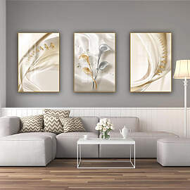 TPFLiving Luxus Poster Leinwand -Abstrakte