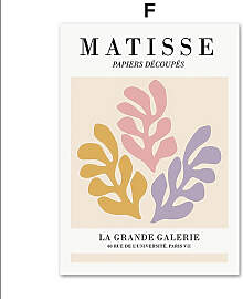 TPFLiving Poster Leinwand / Henri Matisse -