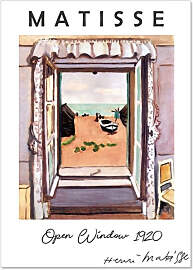 TPFLiving Poster Leinwand / Henri Matisse - Retro