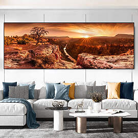 TPFLiving Poster Leinwand / Nationalpark Grand