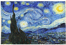 TPFLiving Poster Leinwand / Van Gogh -