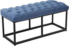 TPFLiving Sitzbank Amor Stoff - Gestell matt