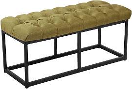 TPFLiving Sitzbank Amor Stoff - Gestell matt