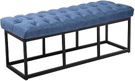 TPFLiving Sitzbank Amor Stoff - Gestell matt