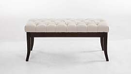 TPFLiving Sitzbank Romeo Stoff antik-dunkel 100 -