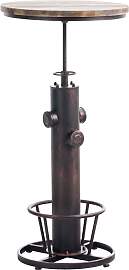 TPFLiving Stehtisch Ruhne - bronze Stück