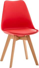 TPFLiving Stuhl Lines - rot Stück