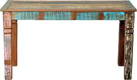 TPFLiving Tisch 140x70 cm Valdez Altholz mit