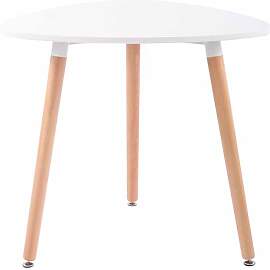 TPFLiving Tisch Awen 80 Natura - weiß Stück