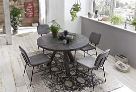 TPFLiving Tisch Ballarat 120x120 cm Platte Mango,