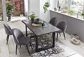 TPFLiving Tisch Mackay 160x85 cm, Mango natur