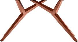 TPFLiving Tischgestell antikbraun Stahl antikbraun 