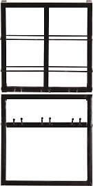 TPFLiving Weinregal-Set, 2-teilig Metall