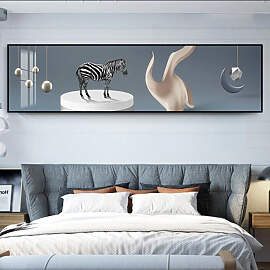TPFLiving XXL Riesen Luxus Poster Leinwand /