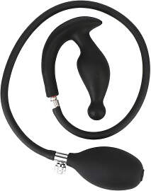 TPFSecret Analballon mit Pumpe - Schwarz