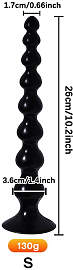 TPFSecret Perlen Analdildo für Männer und Frauen 