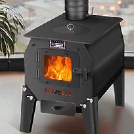 Tragbare Outdoor Heizung Camping Holz Sauna Herd