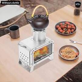 Tragbarer Campingkocher mit Sichtbarem Klarglas