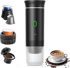 Tragbarer Espressomaschine-Auto,60ml Elektrisch