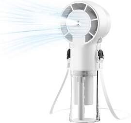Tragbarer Hand Ventilator mit Wassernebel, USB