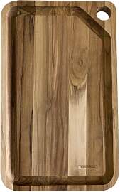 Tramontina Schneidebrett aus Teakholz, 49 x 28 cm, 