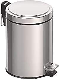 Tramontina Tretmülleimer Edelstahl, 5 l,