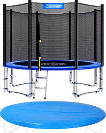 Trampolin Ø366cm inkl Sicherheitsnetz TÜV SÜD
