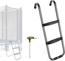Trampolinleiter, rostbeständige Stahlleiter,