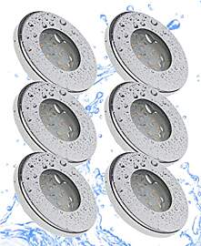 Trango 6er Set IP44 LED Badeinbaustrahler