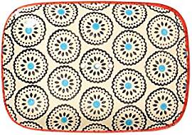 Tranquillo Seifenschale Floral, mit abgerundeten