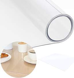 Transparente Bodenschutzmatte 100x140cm 0,5mm PVC