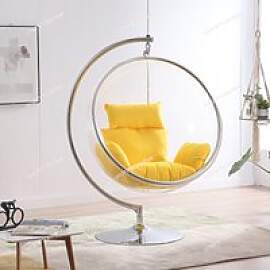 Transparenter Blasenstuhl, halbkugelförmiger