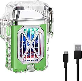 Transparentes Elektrisches Feuerzeug Winddicht