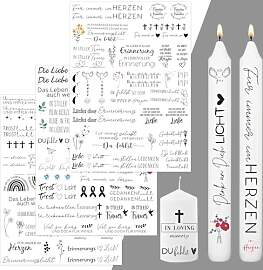 Trauer Kerzentattoos,Trauer