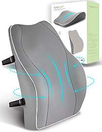 Travel Ease Ergonomisches RückenKissen aus Memory 