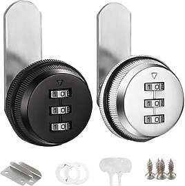 TREABEAR 2PCS Zahlenschloss, Briefkastenschloss