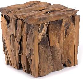TREIBHOLZ SITZBOX Teak 30 | 30x30x30cm (HxBxT),