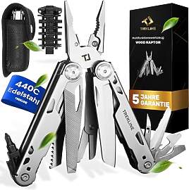 TREKLINE Multitool [440C Edelstahl] Outdoor