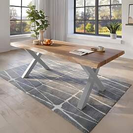 trelevo Esszimmertisch 200x110 cm, Akazienholz