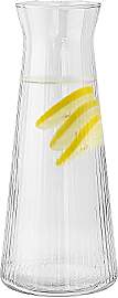 Trend For Home Glaskaraffe 1000 ml Riffelglas