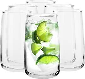 TREND FOR HOME Wassergläser Longdrinkgläser Set, 