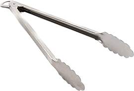 TrendLine Grillzange 35 cm Edelstahl Grillbesteck