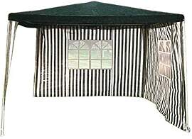 TrendLine Pavillon 3x3 m grün-weiß inkl. 2
