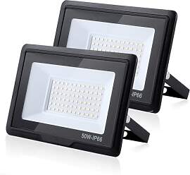 treoir 50w Flutlichtstrahler: 6000K Kaltweiß