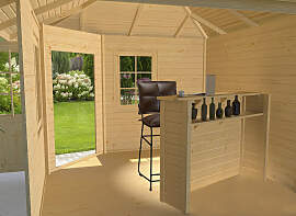 Tresentisch WEKA "Tresenbausatz für