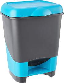 Treteimer Javier Grau/Blau ca. 20 l