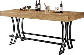 Tribesigns 160CM Bartisch Stehtisch Schreibtisch