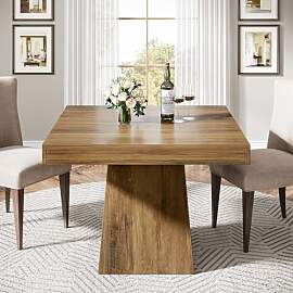 Tribesigns Esstisch für 4 Personen, 80 cm Kleiner 